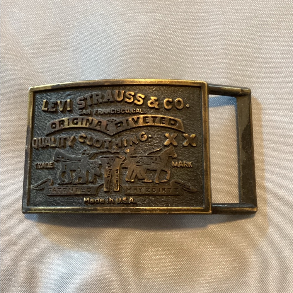 1970’s Levi Strauss Belt Buckle